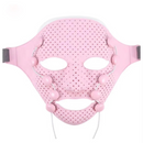 Facial mask with electric vibration facial beauty massager for skin rejuvenation and anti-wrinkle