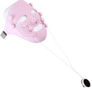 Facial mask with electric vibration facial beauty massager for skin rejuvenation and anti-wrinkle