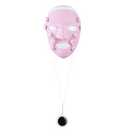 Facial mask with electric vibration facial beauty massager for skin rejuvenation and anti-wrinkle