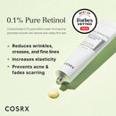 Cosrx, The Retinol 0.1 Cream, 0.67 Fl Oz (20 Ml)