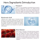 Organic fermented skincare, Rose Facial Mask Sheet, moisturizing korean skincare