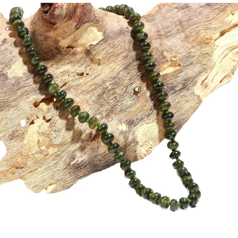 Moldavite Necklace • Crystal Jewelry • Crystal Necklace