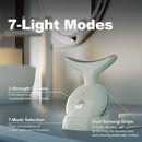 Red Light Therapy Device, 7 in 1 Neck and Face Massager for skin tightening and Face Lifting Device