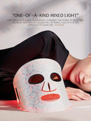 Red Light Therapy Devices, 3-In-1 Red Light Therapy Mask with Mixed Colors