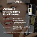 Cosrx Advanced Snail Radiance Dual Essence, Anti Aging Face Serum 80ml