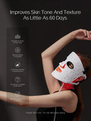 Red Light Therapy Devices, 3-In-1 Red Light Therapy Mask with Mixed Colors