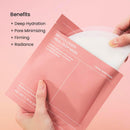 Overnight Hydrogel Mask for Glassy Glowy Skin, Pore Minimizing, Elasticity Improvement,