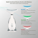 Skin Rejuvenation Beauty Device, 3-IN-1 Neck Face Beauty Massager, At-home Facial Spa Tool and Microglow Handset