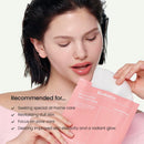 Overnight Hydrogel Mask for Glassy Glowy Skin, Pore Minimizing, Elasticity Improvement,