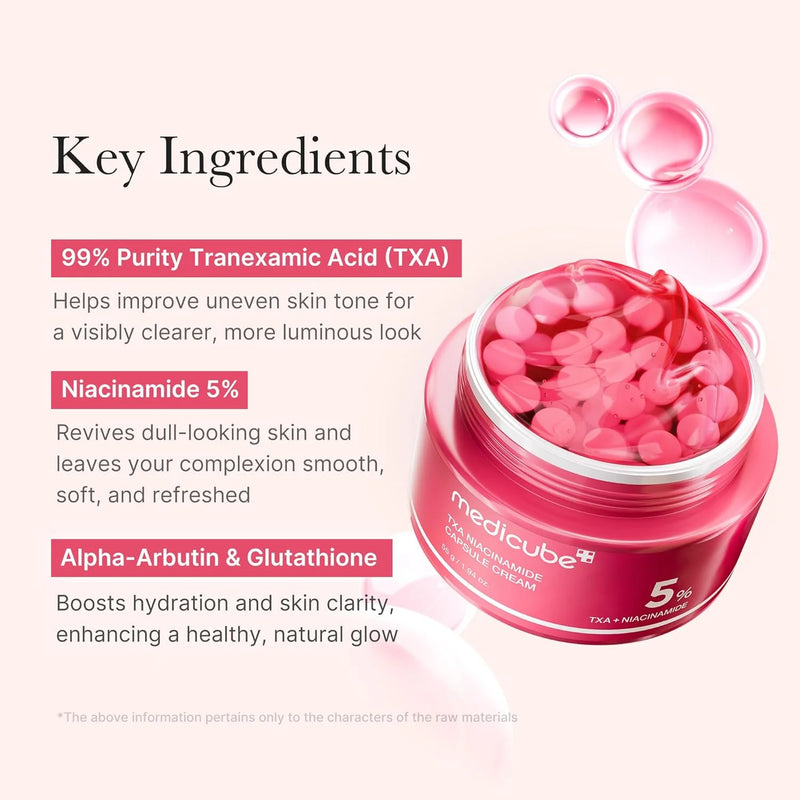 Medicube TXA Niacinamaide Capsule Cream 55g