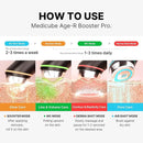 Medicube Age-R Booster Pro 6-in-1 Real Glass Glow Device LED Anti-Wrinkle Device