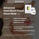 Cosrx Snail Mucin Sheet Mask 10 Pc Pack