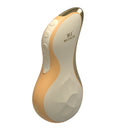 Heated and vibrating facial massager, scraper, facial lifting and slimming tool