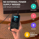 VYM LED Face Mask Light Therapy: Portable Remote High-Energy Anti-Aging Skincare Device, 292 Leds Professional Infrared Red Light Therapy for Face, Red Light Mask Gift Pack - Black