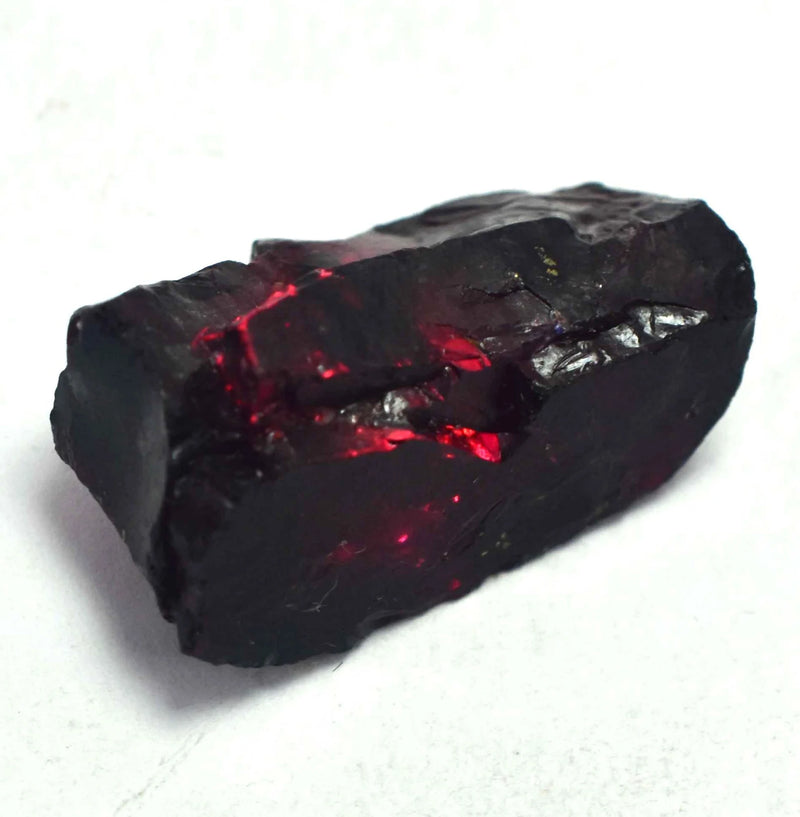 (SAMPLE) AAA+ 33.10 Ct Very Rare Natural Red Painite Rough Certified