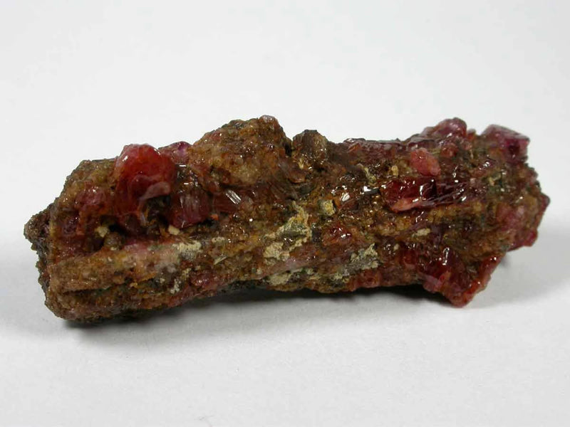 PAINITE with RUBY - Very rare Painite crystal with Ruby from Burma.