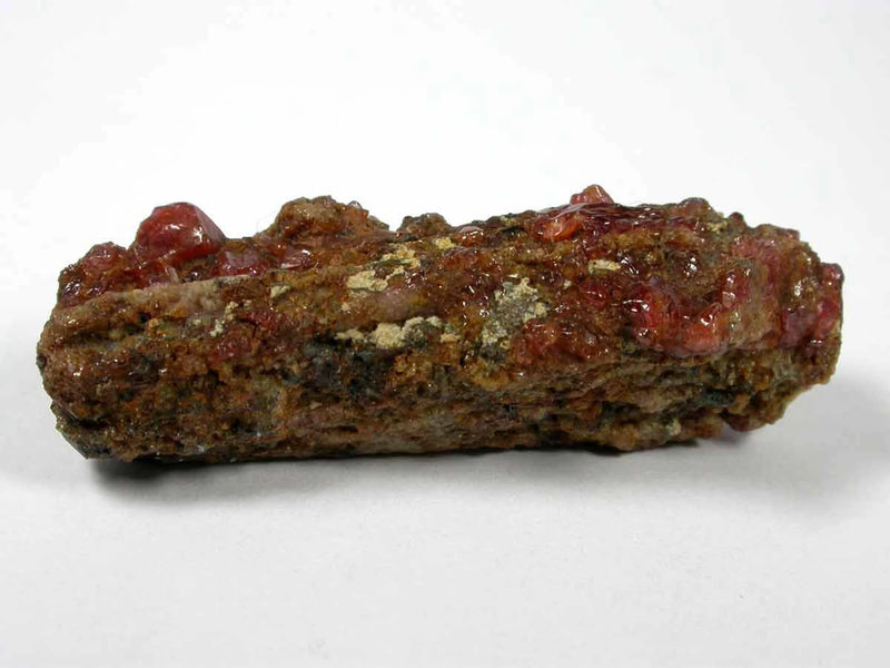 PAINITE with RUBY - Very rare Painite crystal with Ruby from Burma.