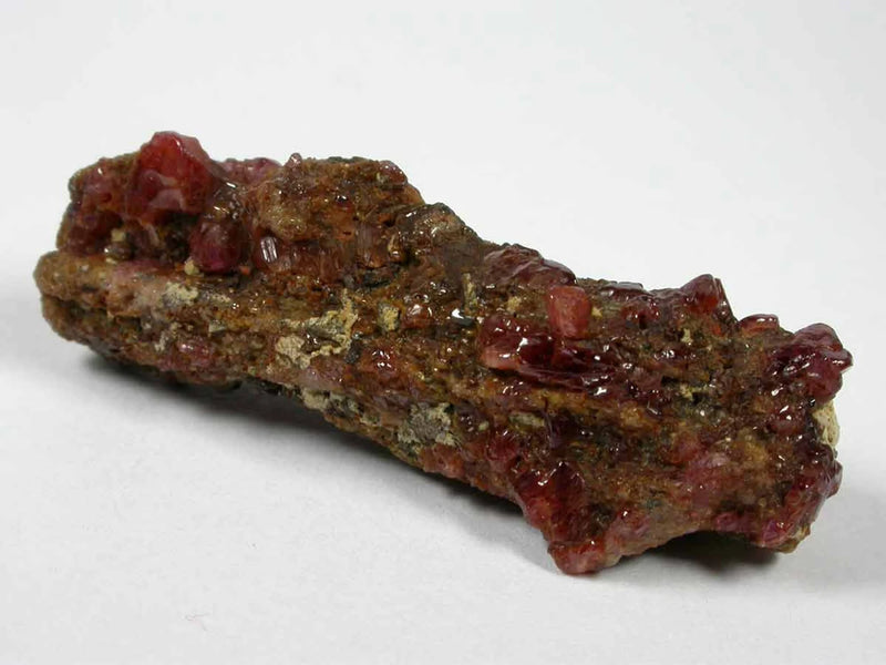 PAINITE with RUBY - Very rare Painite crystal with Ruby from Burma.