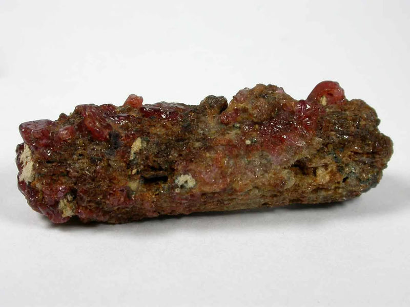 PAINITE with RUBY - Very rare Painite crystal with Ruby from Burma.