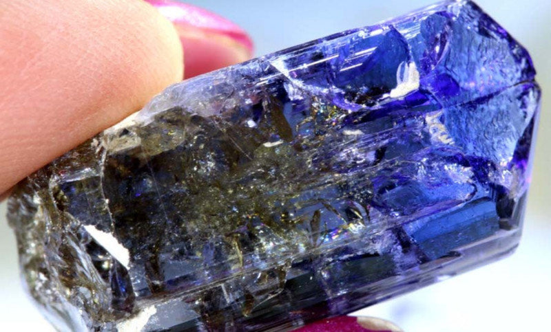 50 CTS Tanzanite Specimen Crystal TBM-1756