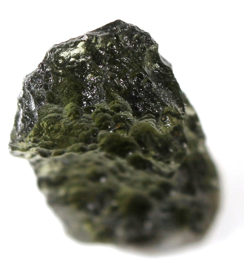 Natural Czech moldavite from locality CHLUM - year 2023, 2.53 grams, 26x12x6 mm, yellowish green color