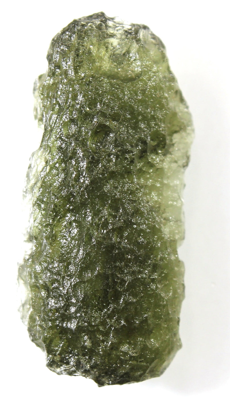 Natural Czech moldavite from locality CHLUM - year 2023, 2.53 grams, 26x12x6 mm, yellowish green color