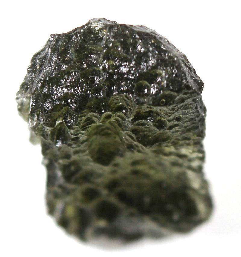 Natural Czech moldavite from locality CHLUM - year 2023, 2.53 grams, 26x12x6 mm, yellowish green color