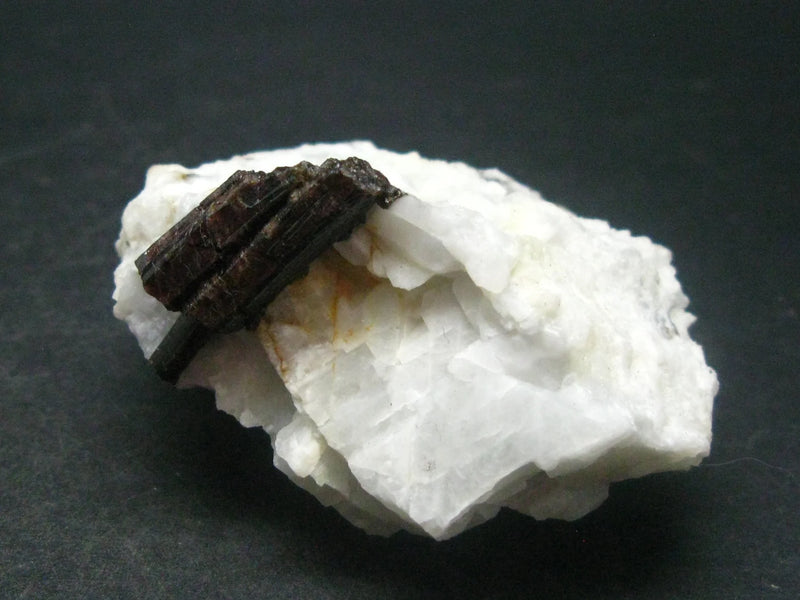 Rare Painite Crystal on Matrix From Myanmar - 2.1" - 24mm Crystal