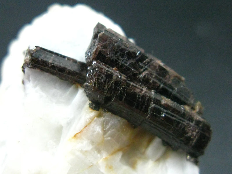 Rare Painite Crystal on Matrix From Myanmar - 2.1" - 24mm Crystal