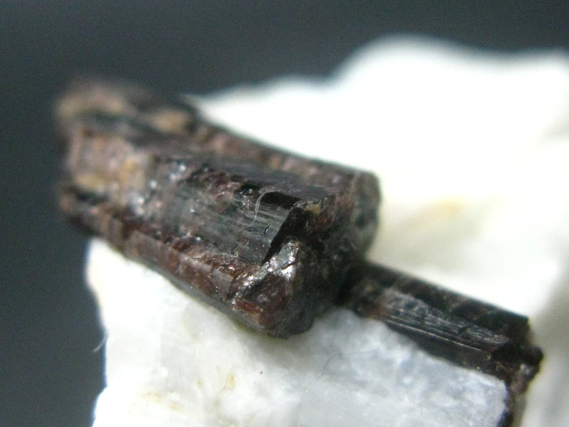 Rare Painite Crystal on Matrix From Myanmar - 2.1" - 24mm Crystal